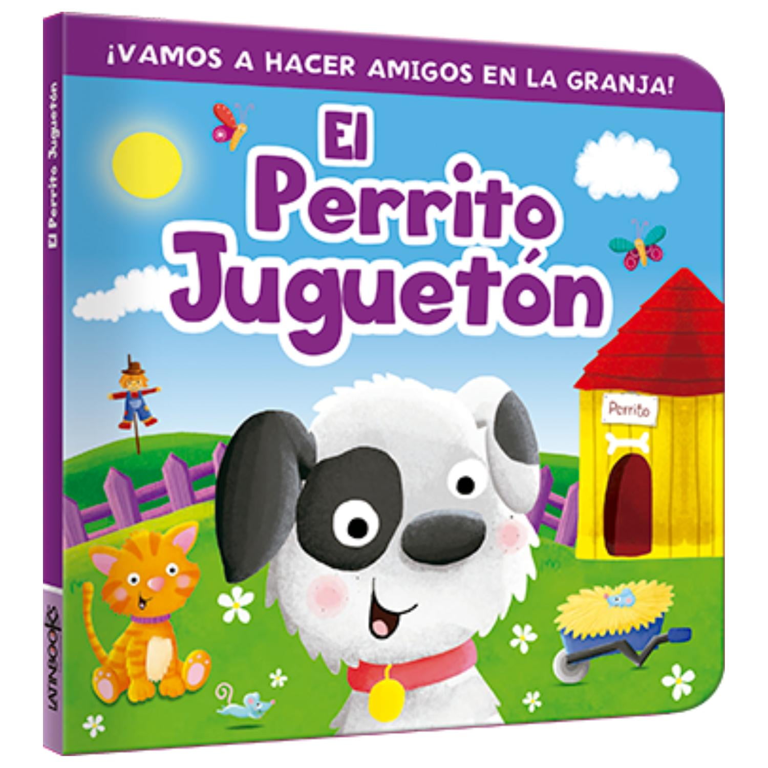 Latinbooks - El Perrito Juguetón - Colección Risitas Blanco
