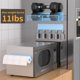 thumbnail image 4 of Estante magnético para especias DTUQYX para refrigerador con 7 estantes – azul, 4 of 7