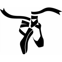 Rienda Libre Graphics - Decomural Ballerina Slippers Ballet Ws-50557