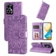 thumbnail image 1 of Funda tipo cartera FOXDOCK para Honor 90 GT , diseño girasol en relieve, cuero PU, cierre magnético, soporte y tarjetero, 1 of 5