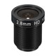 thumbnail image 1 of Uxcell 0.11" Lente de Cámara CCTV F2.5 Lente de Cámara de Seguridad FPV 1080P Súper Claro 1Pcs, 1 of 6