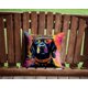 thumbnail image 4 of Almohada Decorativa Black Labrador 14x14, 4 of 6