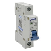 Interruptor Automático 1P 63A (1X63A) 6Ka Curva C - Lexo