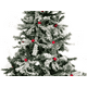 thumbnail image 3 of Árbol De Navidad Frondoso Nevado Con Manzanas 2.10m Verde Nevado, 3 of 3