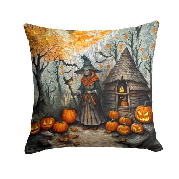 Cojín Slavic Witch Halloween 14x14