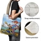 thumbnail image 3 of Pippi Longstocking Bolso de tela con estampado de lienzo para mujer, bolsa de compras reutilizable y estética, con cremallera interior, regalo para mujer,38*45cm., 3 of 6