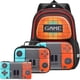 thumbnail image 1 of Set de mochila escolar TFAUR 44x32x16 cm para niños gamers, 1 of 8