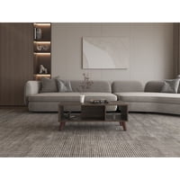 Tuhome - Mesa De Centro Cincinatti 40X101,1X47 Cm Coñac