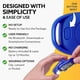 thumbnail image 3 of Podómetro 3dfitbud Simple Step Counter A420s Color Azul, 3 of 6
