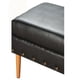thumbnail image 2 of Poufs Provenza Tachas Pu 04 Negro, 2 of 5