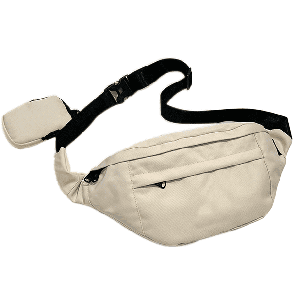 Bolso de pecho estilo canguro, estilo bandolera de tendencia para parejas