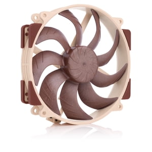 Noctua Nf-A14X25R G2 Pwm, Ventilador De Pc Silencioso De Alta Calidad Con Marco Redondo De 140 Mm Y 4 Pines (Marrón)