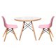 thumbnail image 1 of Comedor Blanco Con 2 Sillas Rosada Eames, 1 of 3