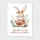 thumbnail image 1 of Cuadro Decorativo 21x30 Infantil Conejito Lector, 1 of 2