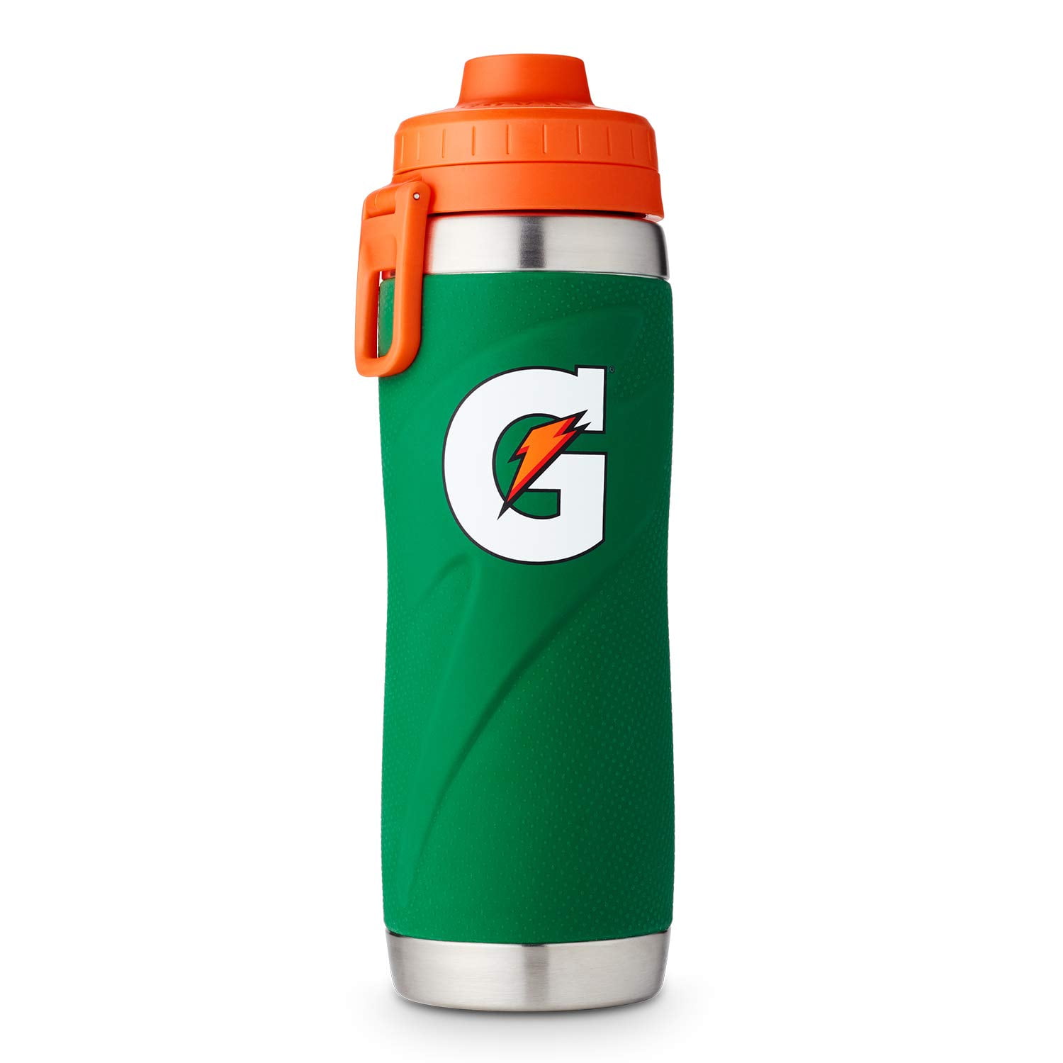 Botella Deportiva Gatorade De Acero Inoxidable, 770 Ml, Doble Pared, Verde