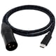 thumbnail image 3 of Cable De Audio Tipo C A XLR Cable De Audio Para Computadora Portátil Altavoz De Audio Consola De Mezcla 50 Cm, 3 of 5