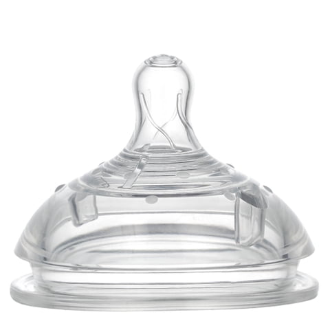 Pack 2 Chupete De Repuesto Silicona Cobaby Flujo Lento 0 A 3 Meses