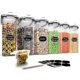 thumbnail image 1 of Recipientes de almacenamiento de cereales Wildone de 4 litros (135.3 oz), 6 piezas, 1 of 6