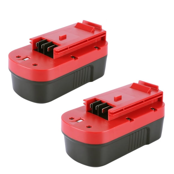 Batería Biswaye NI-CD de 18 V y 3,8 Ah para Black & Decker HPB18-OPE
