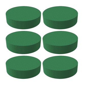 Magideal - 6X Espuma Húmeda Floral Diy Flores Artificiales Exhibición Cuenco Base Artesanía Flor Arreglo Bloque Ladrillos Para Jardín Boda Hogar Oficina Decoraci , 18Cmx4Cm