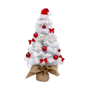 Magideal - Árbol De Navidad De Mesa Mini Árbol De Navidad Artificial Pequeño Árbol De Navidad Para Decoración Navideña Diy Interior Vacaciones Hogar Oficina 60 Centímetros
