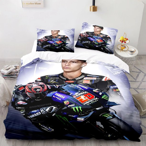 Marc Marquez 3 Bedding Set Duvet Cover Comforter Bed Set Quilt Cover Pillowcase,King Queen Twin Size Boys Girls AdultsBed Sheets