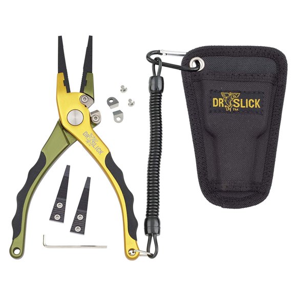 Alicates Dr. Slick 19 cm de Aluminio con Cortadores de Carburo de Tungsteno