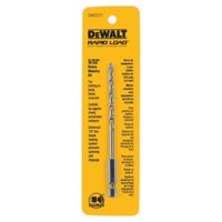 Broca De Albañilería Dewalt Con Punta De Carburo Universal Con Punta De Carburo De 1/4 De Pulgada