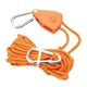 thumbnail image 4 of Toldo Cuerda De Viento Carpa Ligera Hebilla Fija Guylines Para Canopy Camping Naranja, 4 of 5