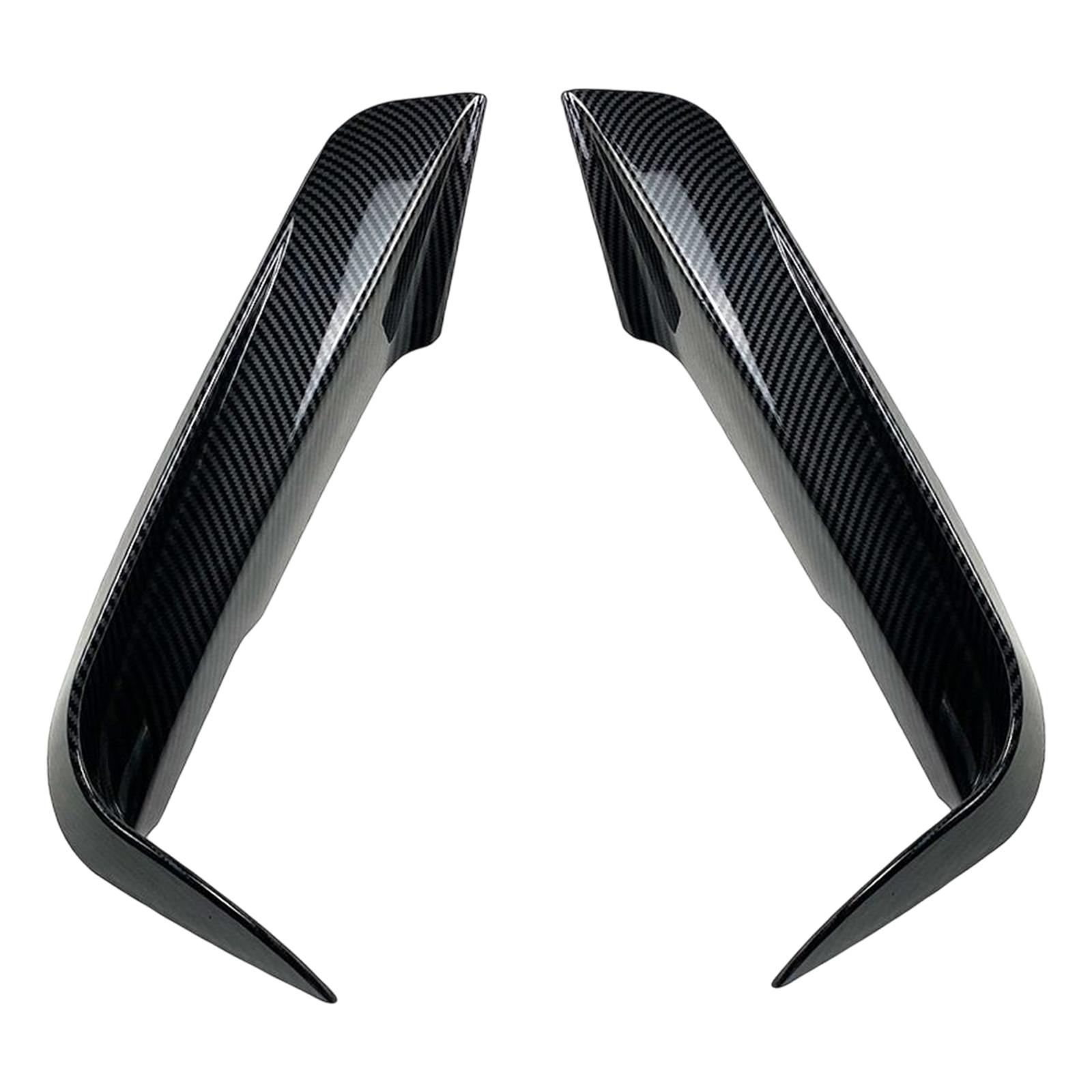 Ioensy - Modificación De Parachoques Envolvente Delantero Durable Para 3 Series F30 F31 Up Rayas Negras