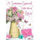 thumbnail image 1 of Tarjeta de felicitación Piccadilly Greetings 23x15 cm Rosa, 1 of 2
