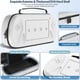 thumbnail image 4 of Funda de transporte para PS Portal - Compatible con PlayStation Remote Player, Funda para PS5 Portal con bolsillo con cremallera para accesorios, Bolsa rígida de viaje-Blanco, 4 of 7
