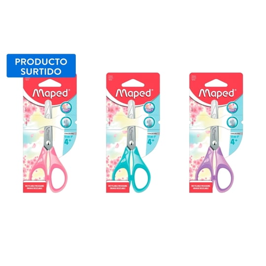 Tijeras Essential Color Pastel 13cm, Producto Surtido Maped