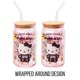 thumbnail image 2 of Vaso de vidrio Silver Buffalo 473 ml Hello Kitty, 2 of 5
