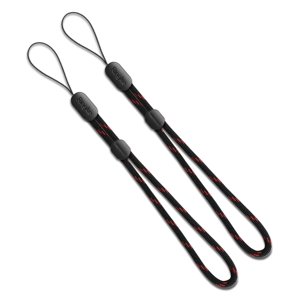 Correa De Pulsera Ringke Paracord Para Teléfono Móvil [Paquete De 2] Color Rubí Negro