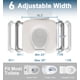 thumbnail image 3 of Asiento de inodoro elevado HOMLAND de 400 kg con asas ajustables, color gris, 3 of 7