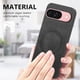 thumbnail image 3 of Magnetic Slim Case for Google Pixel 10 with Camera Guard & Anti-Scratch Back Black, 3 of 6