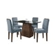thumbnail image 1 of Juego Comedor Jasmin 4S Celeste, 1 of 6