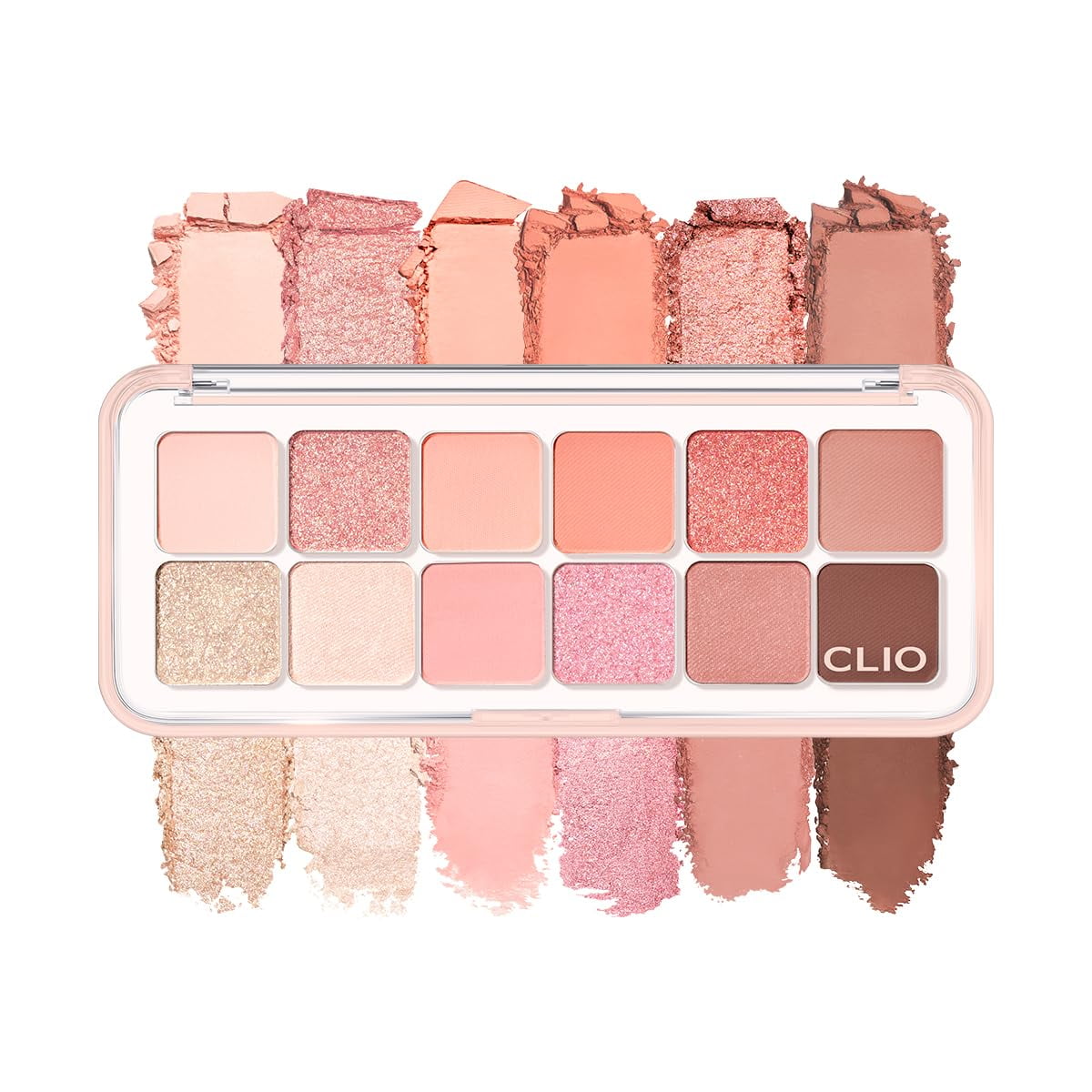 Clio Professional - Paleta De Sombras De Ojos Clio Pro Eye Palette Air 12 Colores