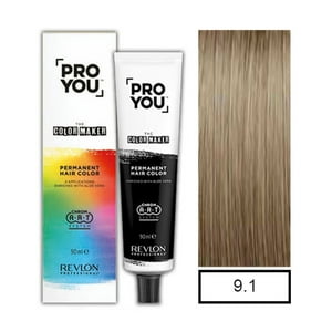 Revlon - Tintura 9.1 Pro You Rubio Muy Claro Ceniza 90Ml Mas Oxidante