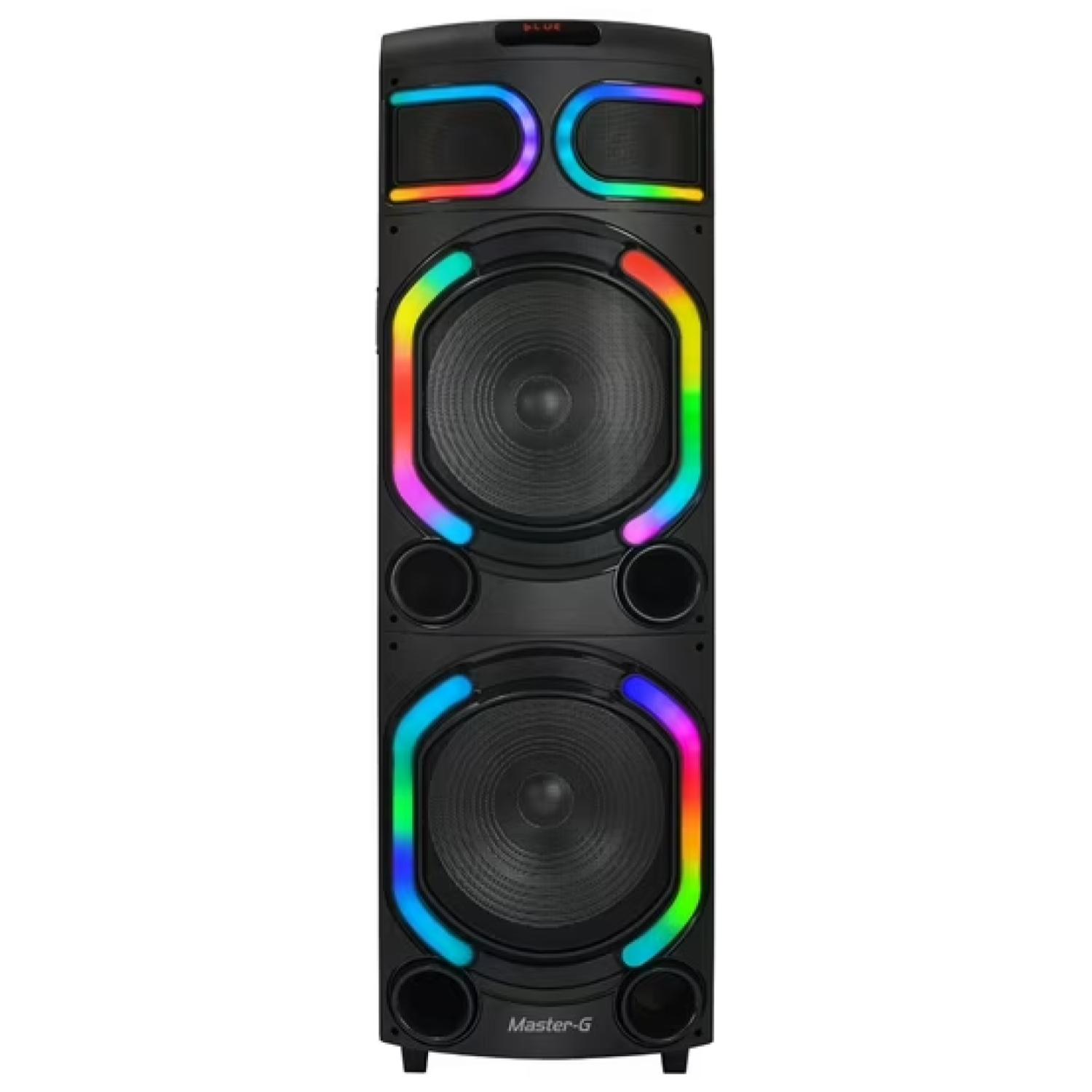 Master G - Parlante Karaoke Bluetooth 150Wx2 Consola Dj Mgsupernova