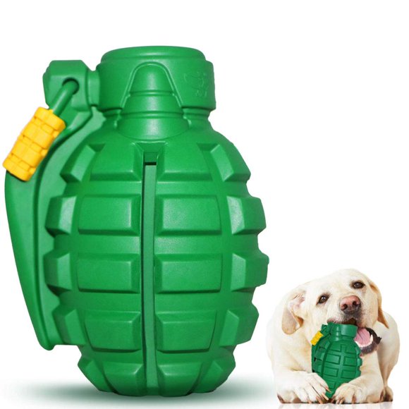 Juguete masticable para perros Hswaye para masticadores agresivos, no tóxico, verde