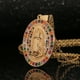thumbnail image 4 of Gorgeous Women's Copper Virgin Mary Pendant Necklace - Perfect Holiday Gift for Believers!, 4 of 5