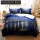 thumbnail image 1 of Van Gogh Oil Painting Bedding Set Bedroom Decor Quilt Cover And Pillowcase 3 Pcs Home Textile, 1 of 5