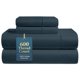 thumbnail image 1 of Juego de sábanas LANE LINEN California King 600 hilos algodón satén azul, 1 of 8
