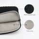 thumbnail image 4 of Funda para portátil RAINYEAR de espuma de diamante de 14 pulgadas a prueba de golpes, negra, 4 of 8