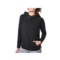 Top Femenino Con Capucha Y Tela Modal Suave Sam'S Club Talla Mediana Negro