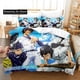 thumbnail image 1 of Anime Ace of the Diamond Bedding Set Duvet Cover Comforter Bed Set Quilt Cover Pillowcase Boys Girl Adult, 1 of 5