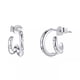thumbnail image 1 of Aros Plata Mujer Doble Argolla Circones, 1 of 3