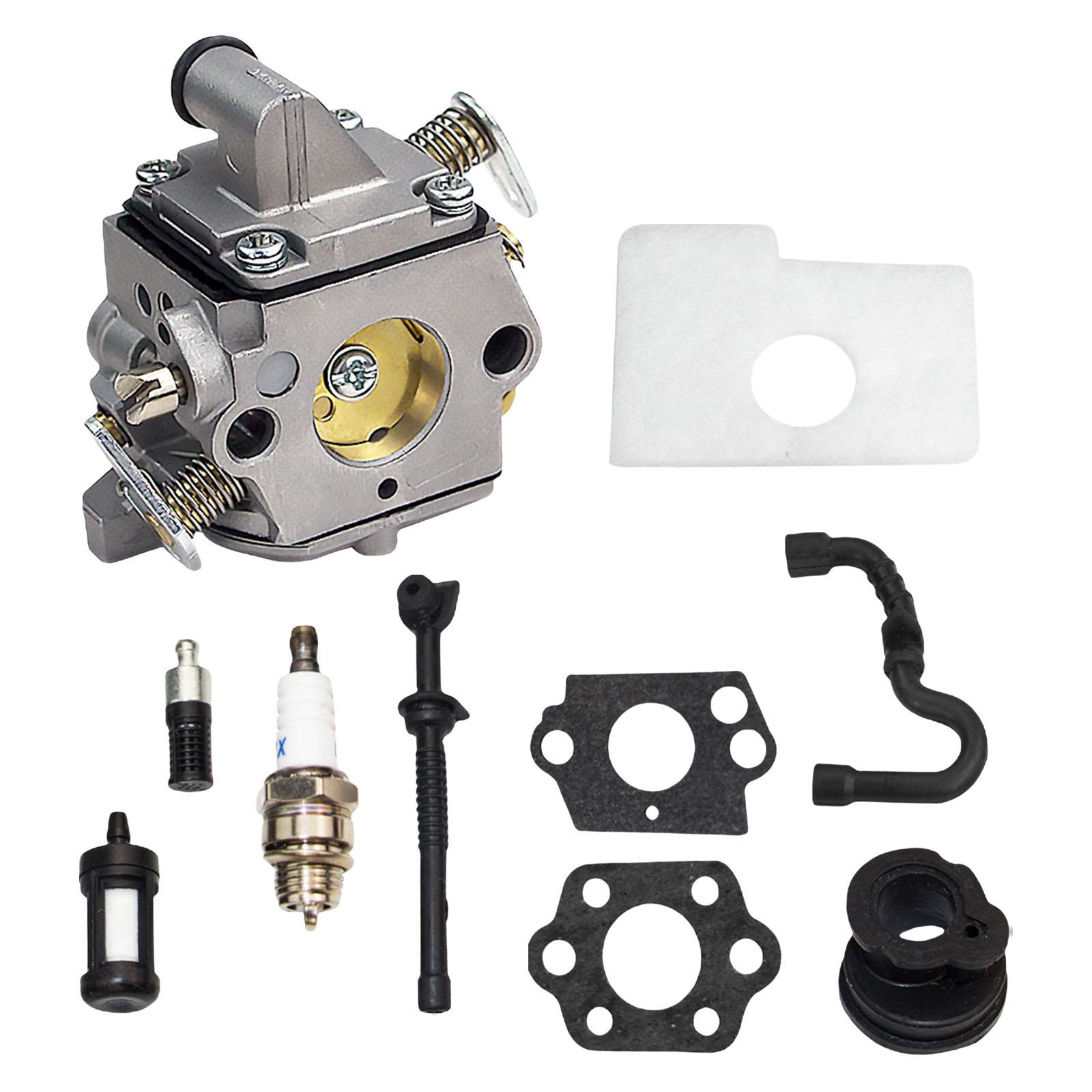 Magideal - Kit De Carburador, Motosierra, Tubo De Aceite De Carburador, De Manguera De , Bujía De Línea De Para Ms170 C1Q-S57 018,